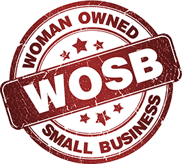 Woman Owned Small Business stamp